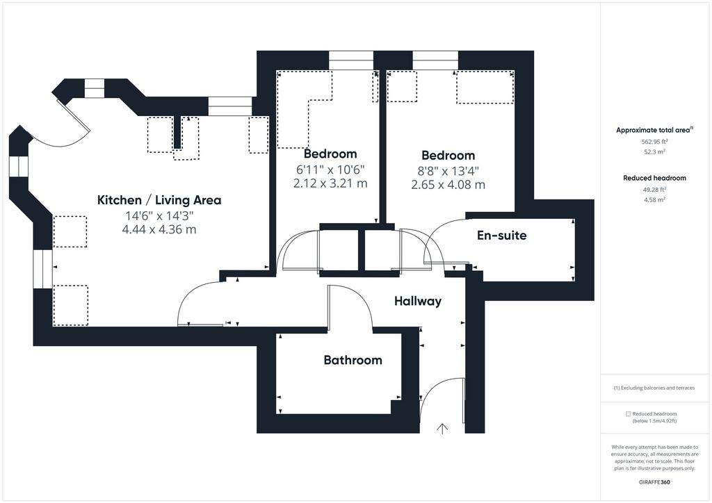 2 bedroom flat for sale - floorplan