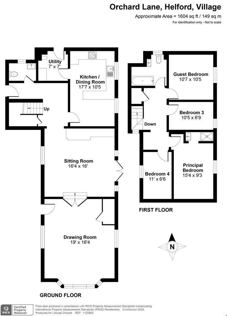 4 bedroom detached house for sale - floorplan