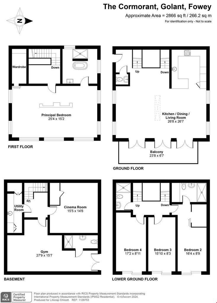 4 bedroom detached house for sale - floorplan