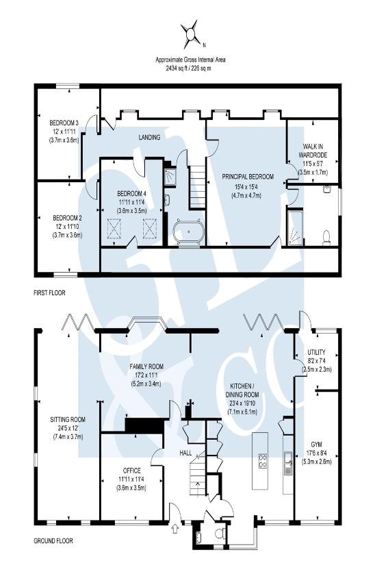 4 bedroom detached house for sale - floorplan