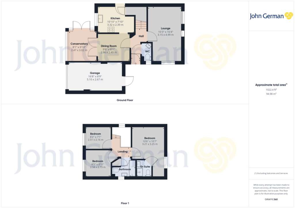 3 bedroom link-detached house for sale - floorplan