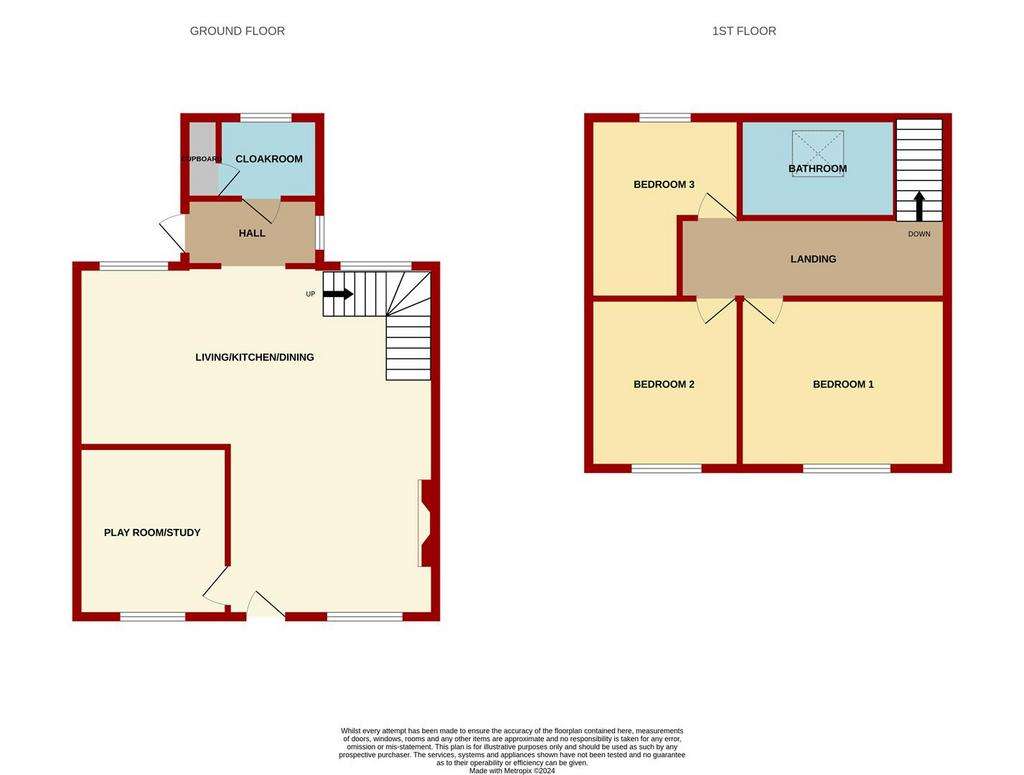 3 bedroom detached house for sale - floorplan