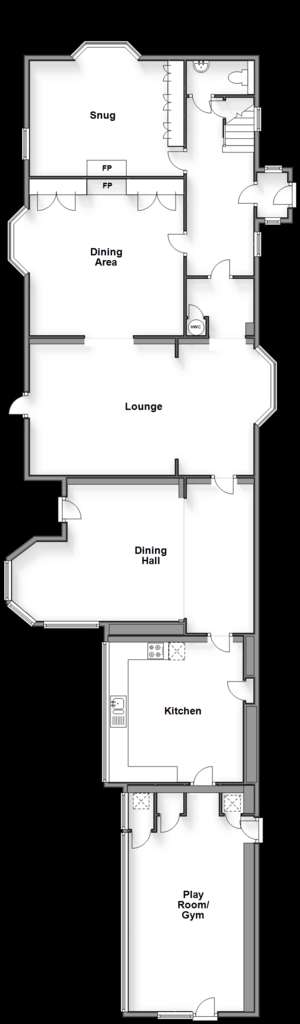 4 bedroom detached house for sale - floorplan