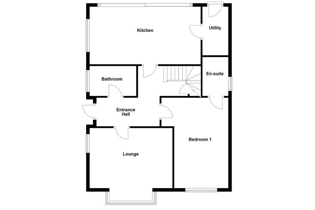 3 bedroom detached house for sale - floorplan