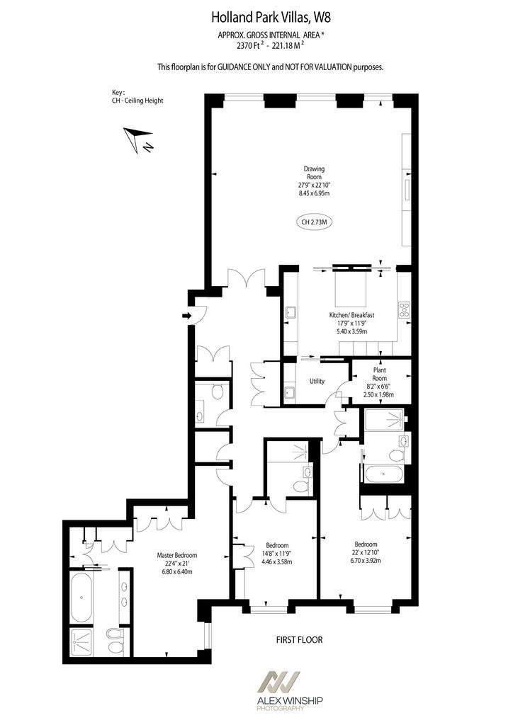 3 bedroom flat for sale - floorplan