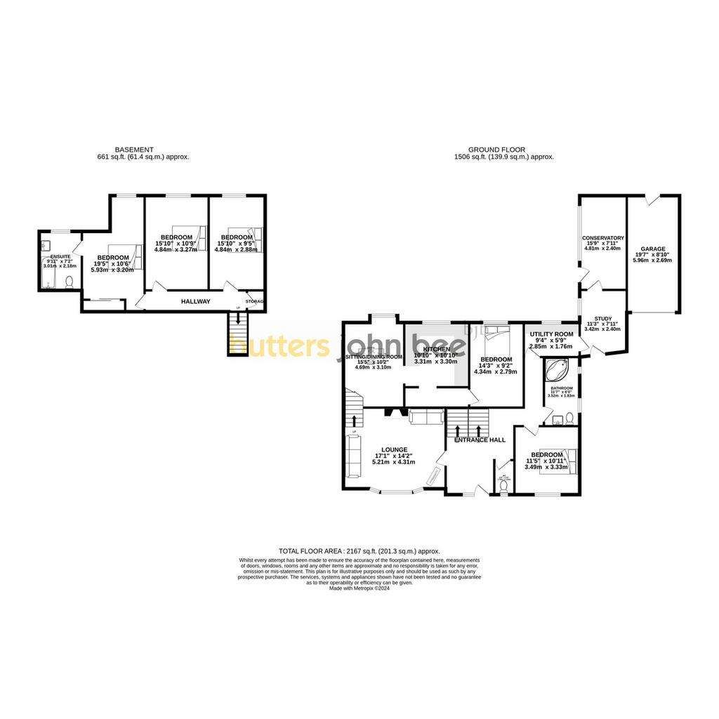 5 bedroom detached house for sale - floorplan