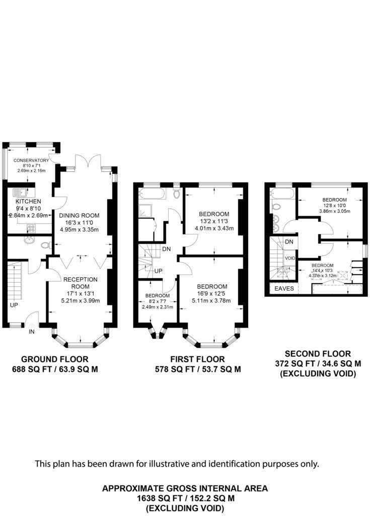 5 bedroom house to rent - floorplan