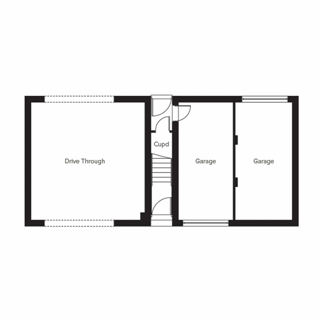 2 bedroom house for sale - floorplan