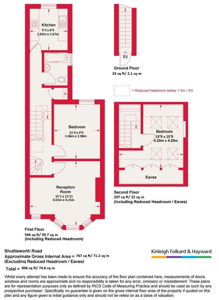 2 bedroom flat for sale - floorplan