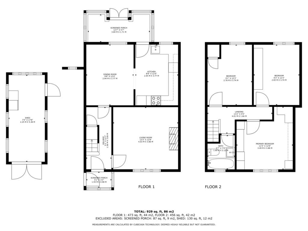 3 bedroom semi-detached house for sale - floorplan