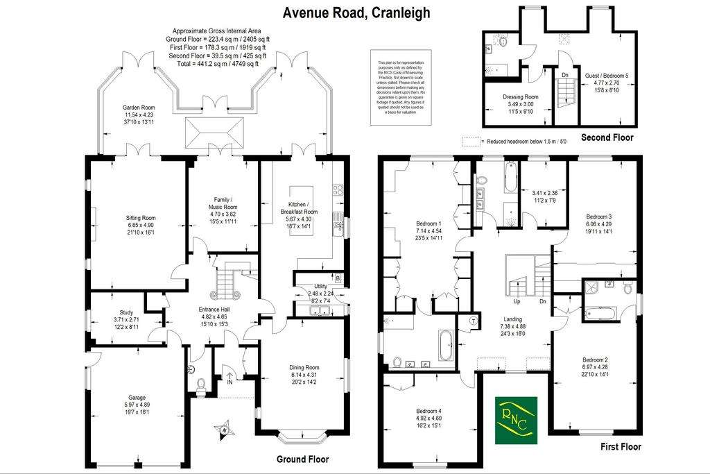 6 bedroom detached house for sale - floorplan