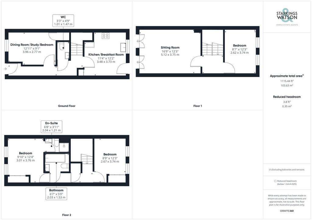 4 bedroom town house for sale - floorplan