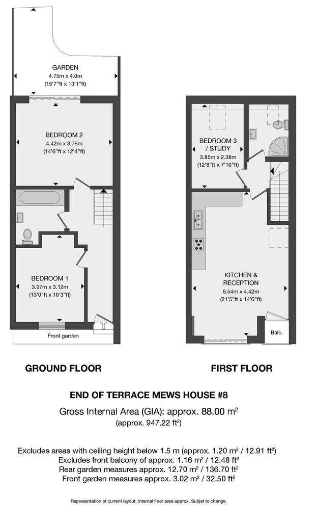 4 bedroom house to rent - floorplan