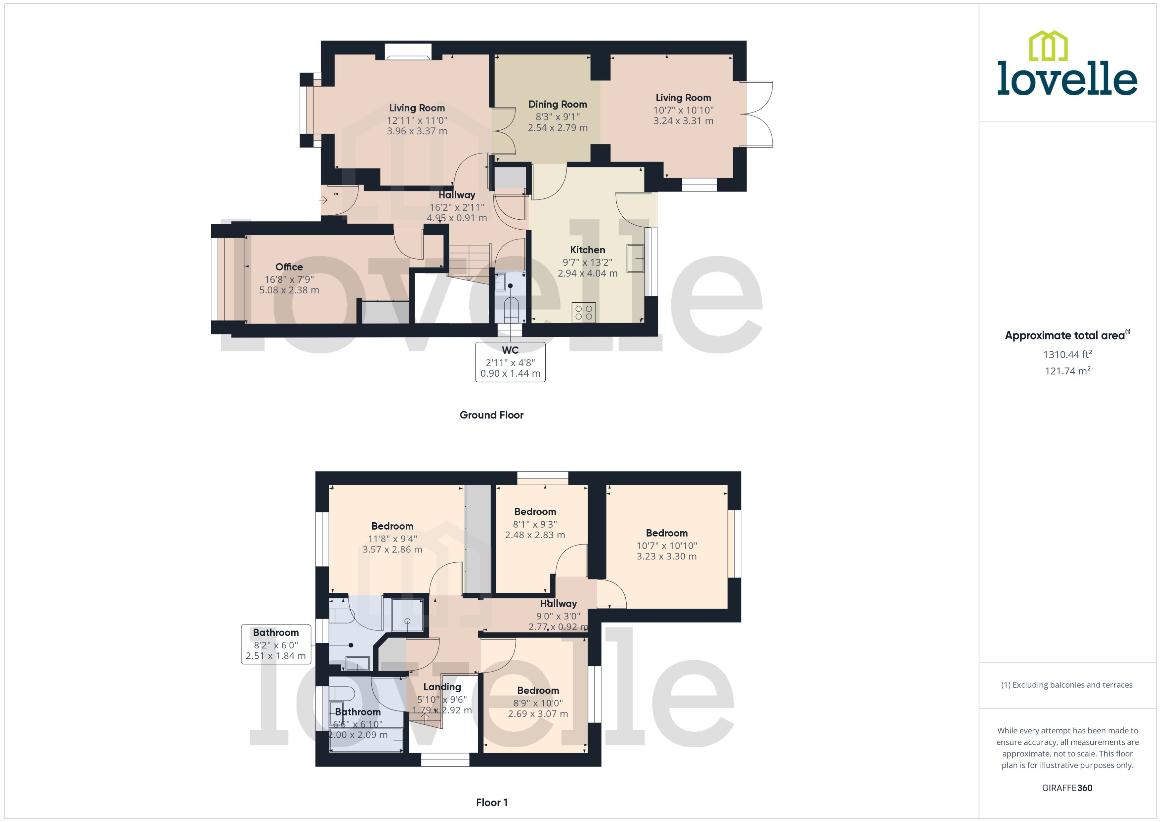 4 bedroom detached house for sale - floorplan