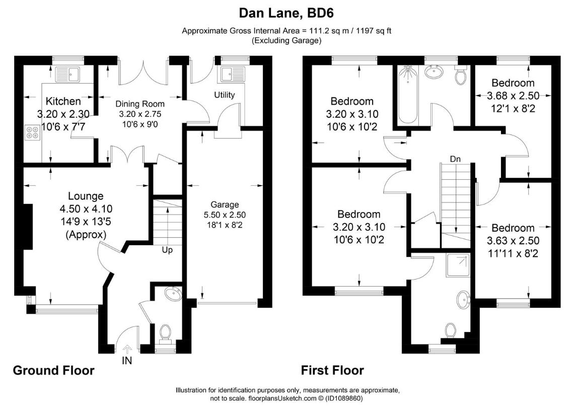 4 bedroom detached house for sale - floorplan