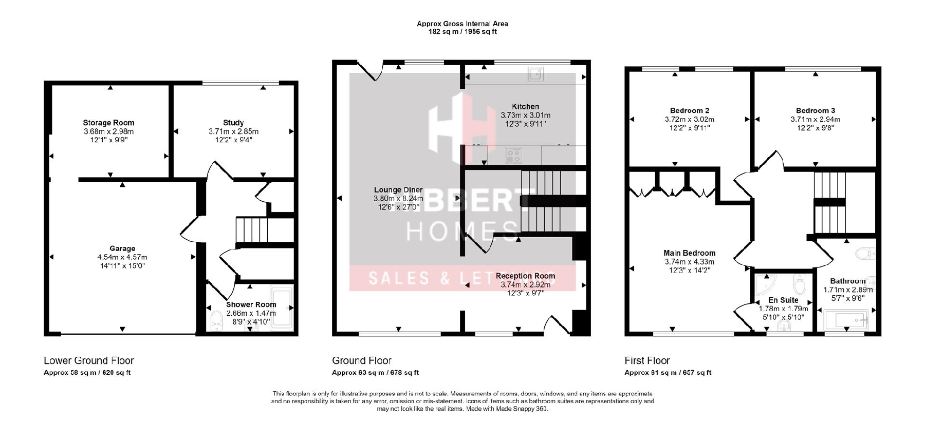 4 bedroom property for sale - floorplan