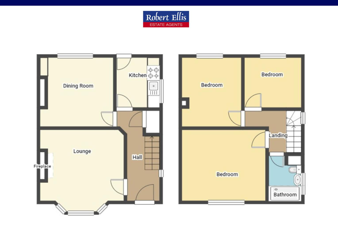 3 bedroom property for sale - floorplan