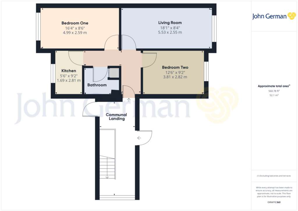 2 bedroom flat for sale - floorplan