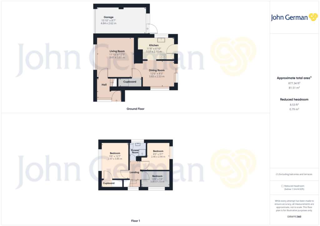 3 bedroom detached house for sale - floorplan