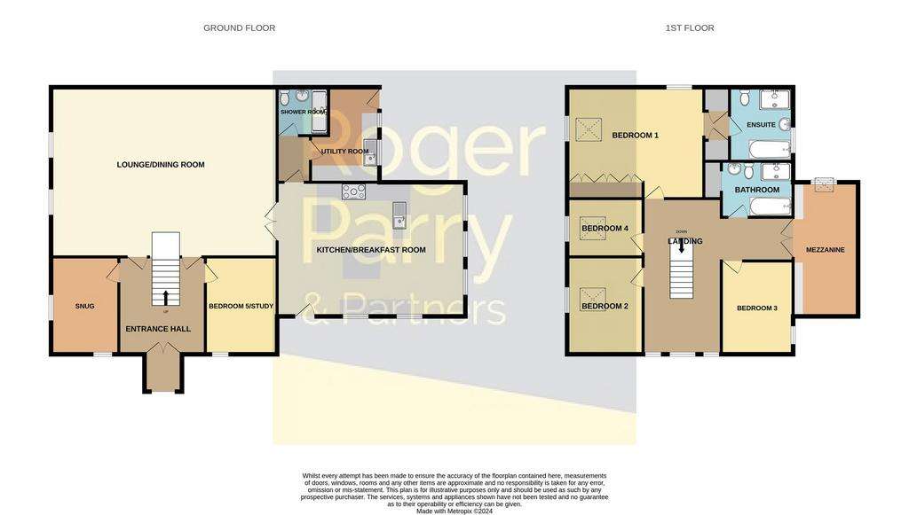 4 bedroom detached house for sale - floorplan