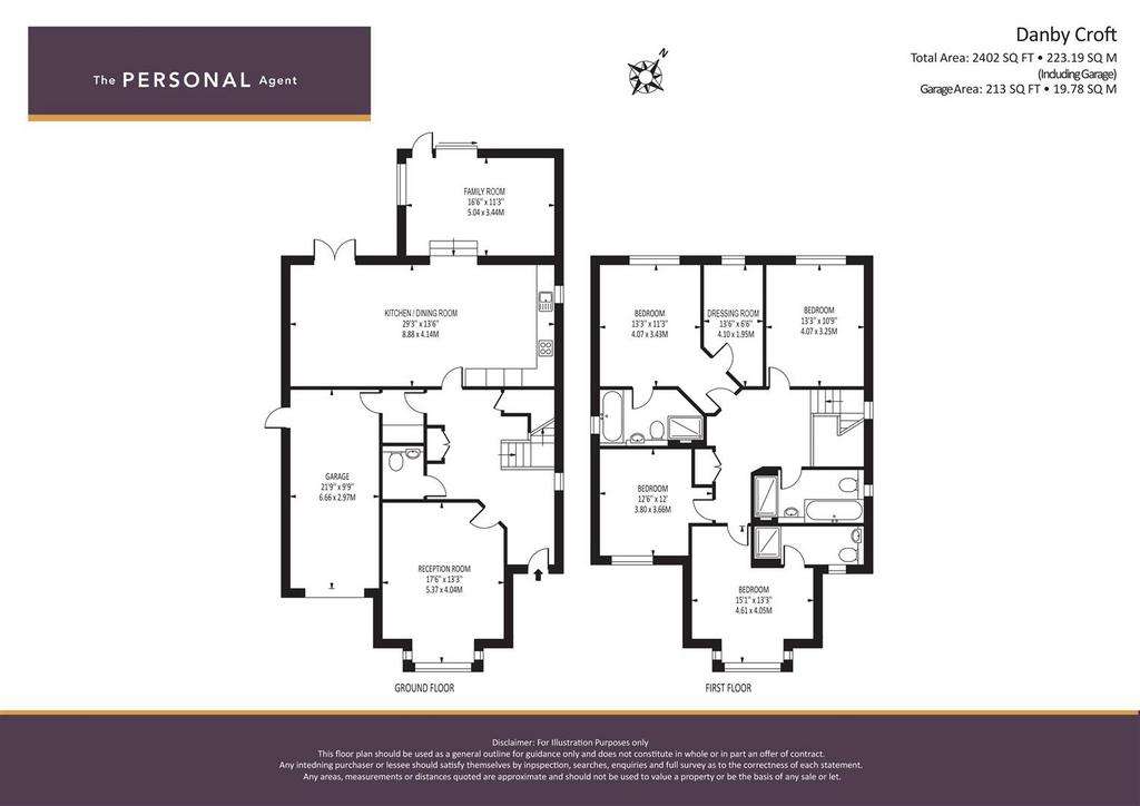 4 bedroom detached house for sale - floorplan