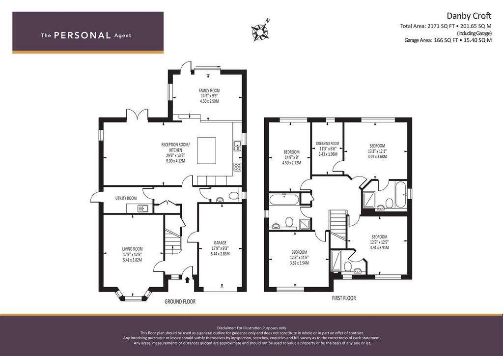 4 bedroom detached house for sale - floorplan