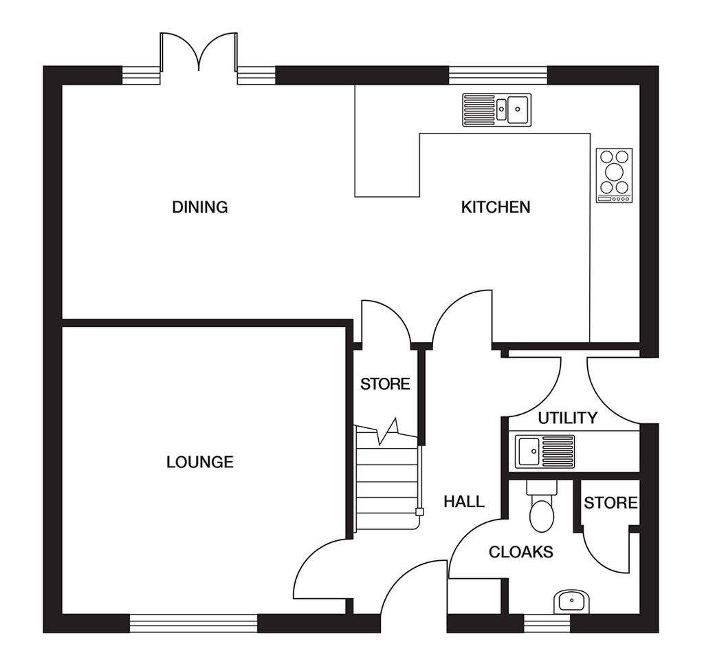 4 bedroom detached house for sale - floorplan