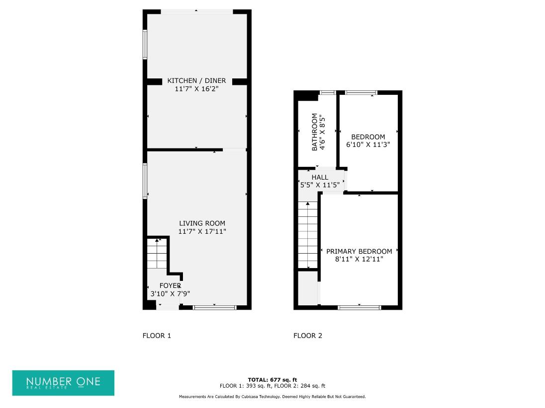 2 bedroom detached house for sale - floorplan