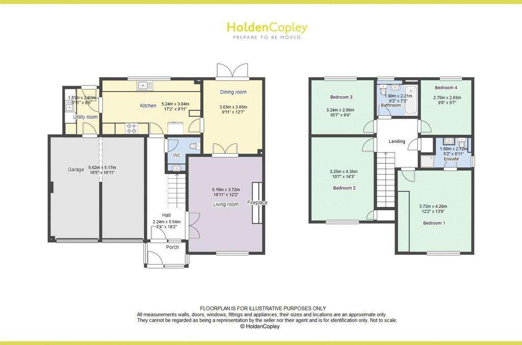 4 bedroom detached house for sale - floorplan