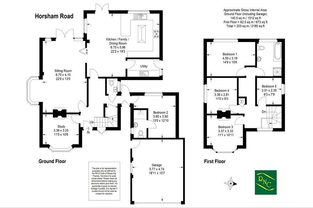 5 bedroom detached house for sale - floorplan