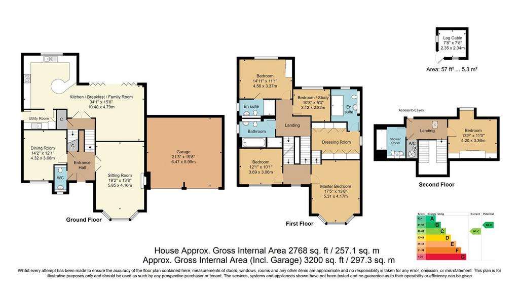 5 bedroom detached house for sale - floorplan