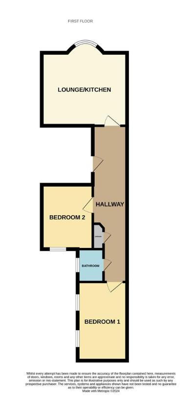 2 bedroom flat for sale - floorplan