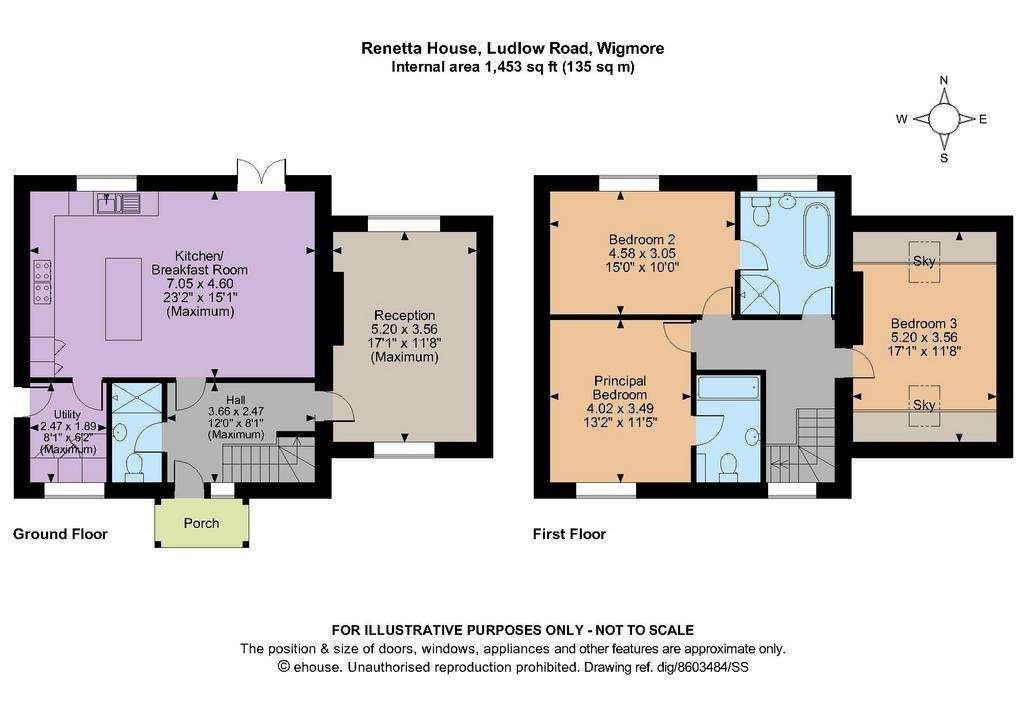 3 bedroom detached house for sale - floorplan