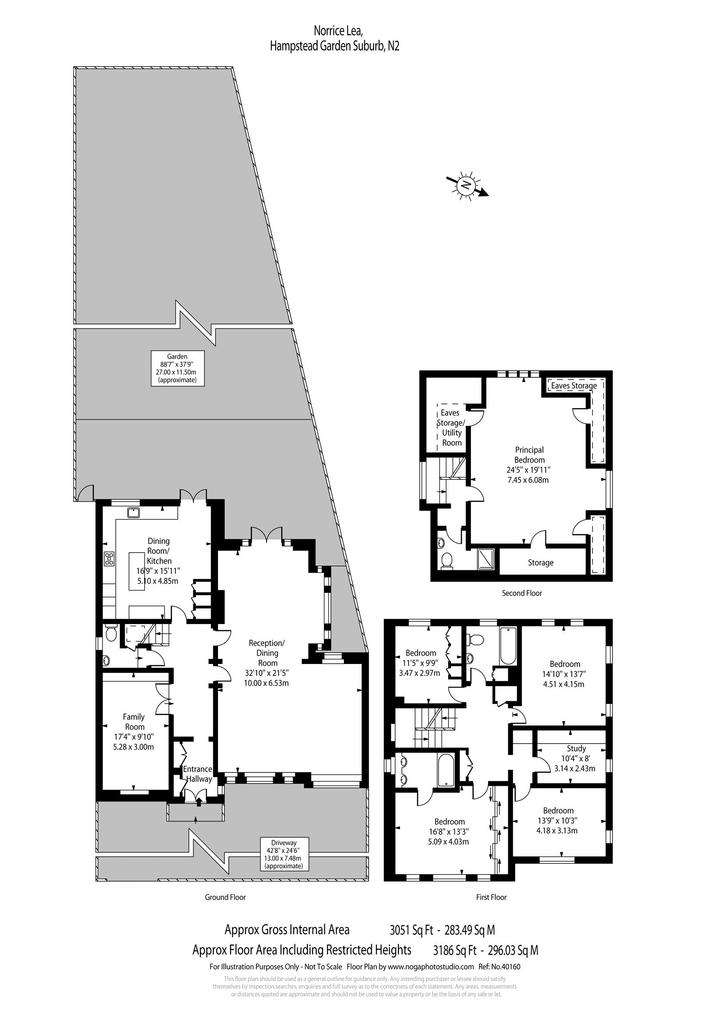 6 bedroom detached house for sale - floorplan