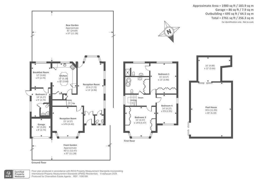 4 bedroom detached house for sale - floorplan