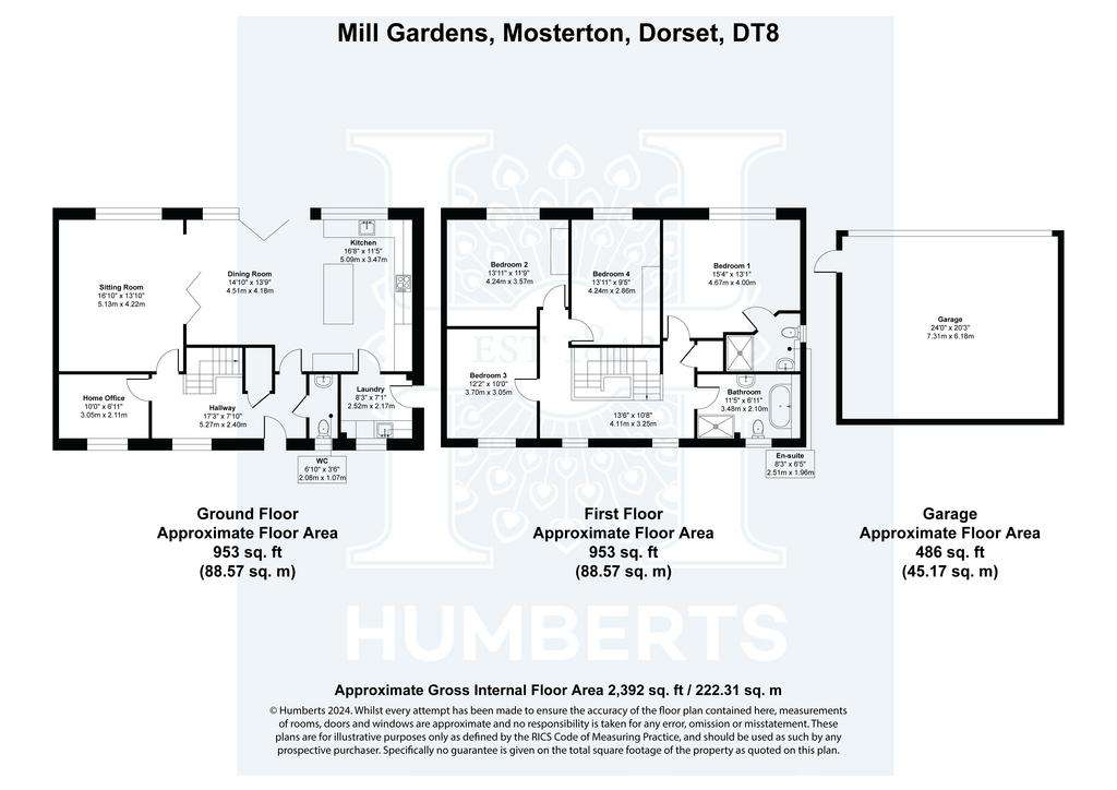 4 bedroom detached house for sale - floorplan