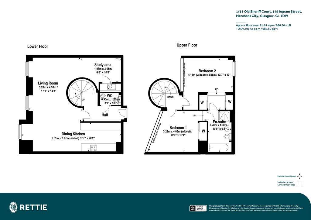 2 bedroom flat for sale - floorplan