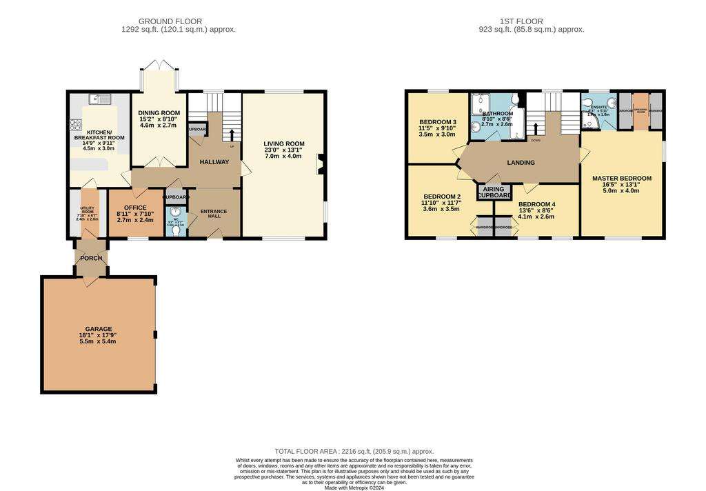 4 bedroom detached house for sale - floorplan