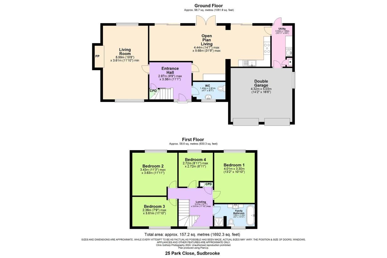 4 bedroom detached house for sale - floorplan