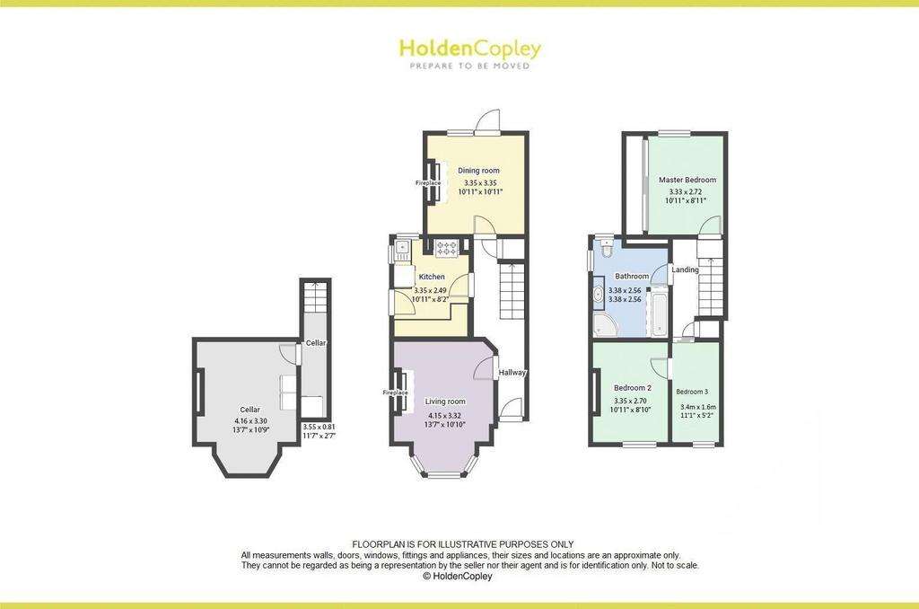 3 bedroom detached house for sale - floorplan