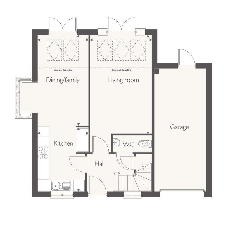 4 bedroom detached house for sale - floorplan