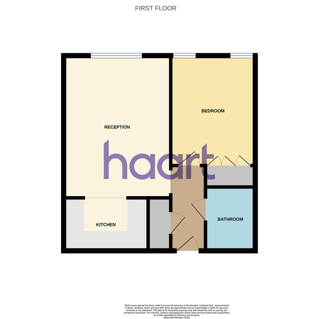 1 bedroom flat for sale - floorplan