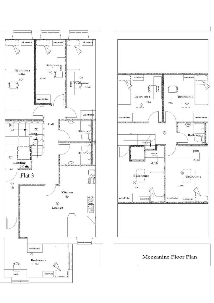 Room to rent - floorplan