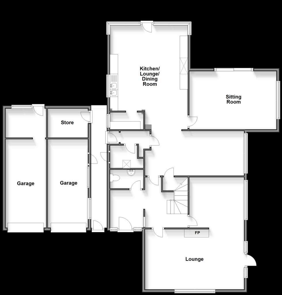 6 bedroom detached house for sale - floorplan