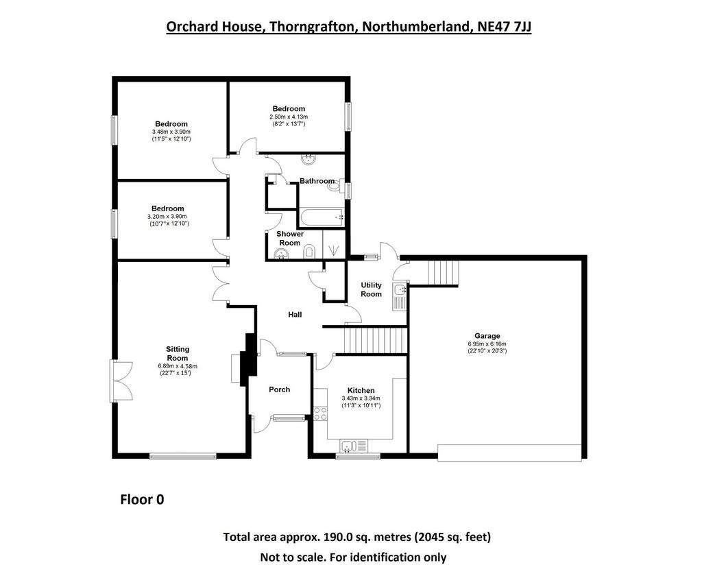 4 bedroom detached house for sale - floorplan