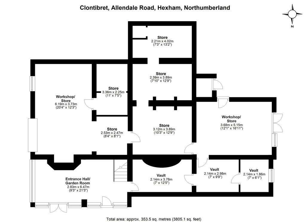 5 bedroom detached house for sale - floorplan