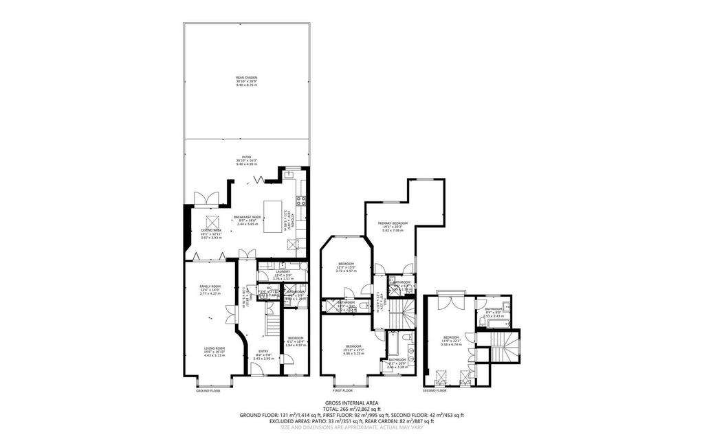 5 bedroom house to rent - floorplan