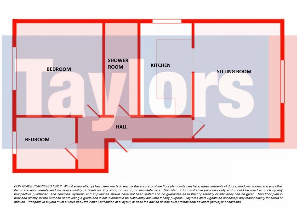 2 bedroom flat for sale - floorplan