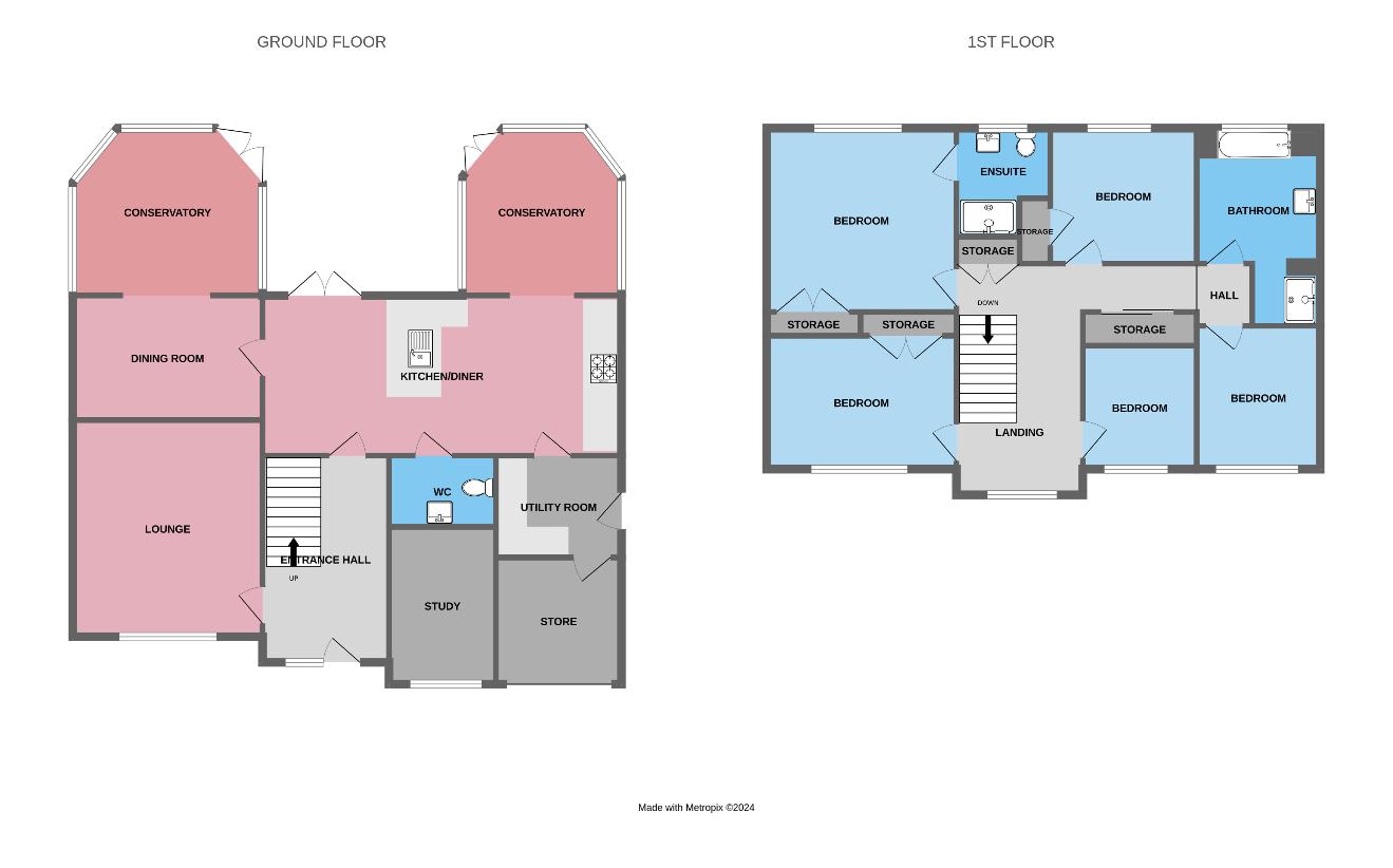 5 bedroom property for sale - floorplan