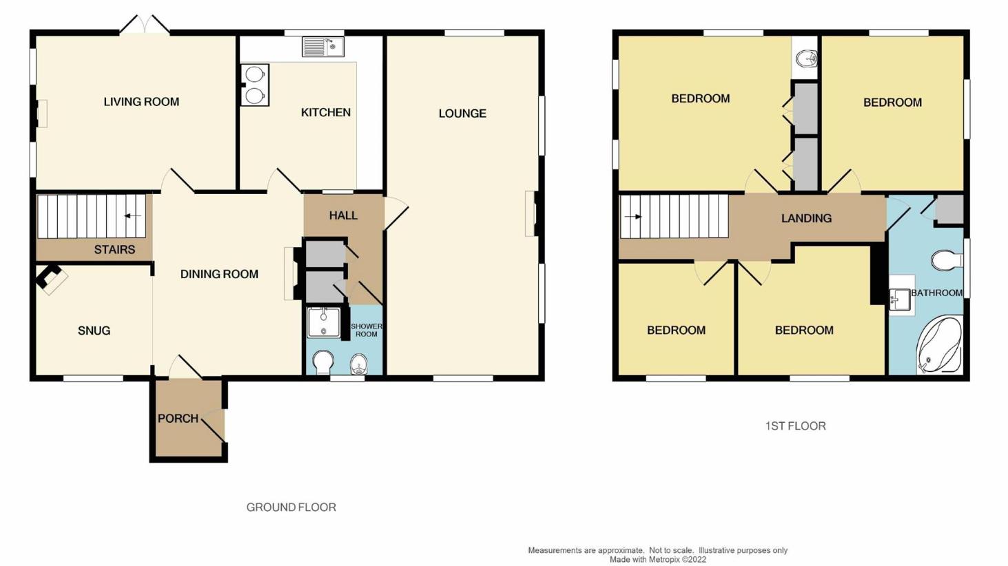 4 bedroom detached house for sale - floorplan